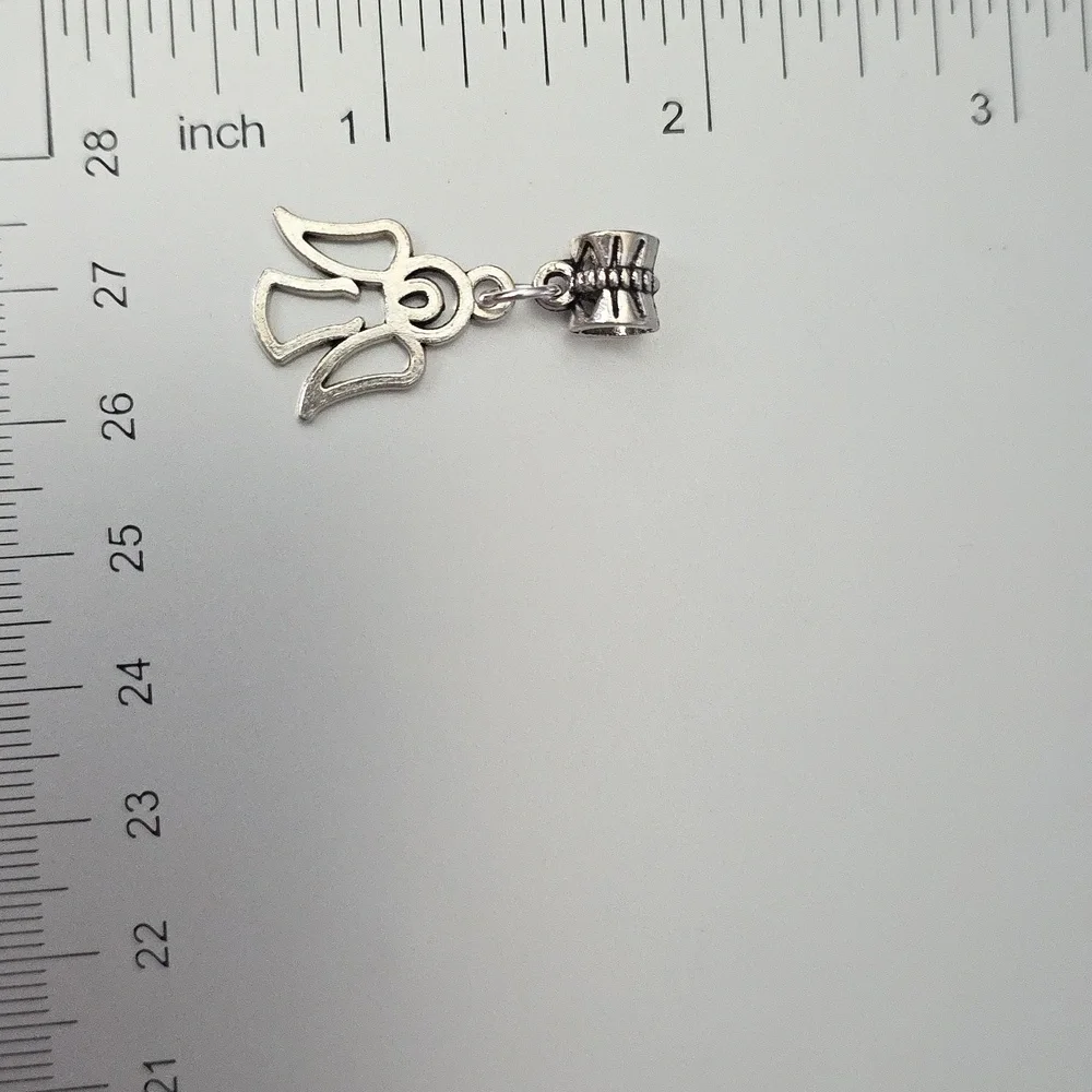 Angel Charm for European Style Bracelets Tibeten ALLOYS